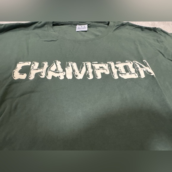 Champion Men's Forest Green Tee - Picture 4 of 7